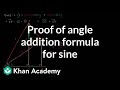 Understanding the Angle Addition Formula for Sine