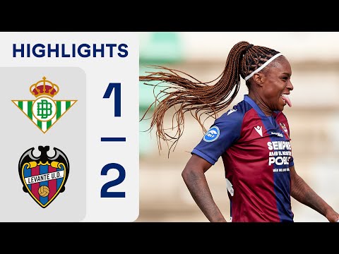 REAL BETIS FÉMINAS 1 - 2 LEVANTE UD | RESUMEN LIGA F