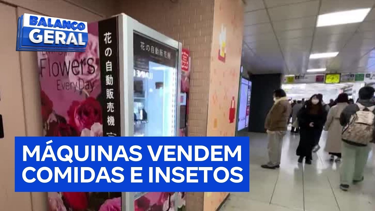 Veja como funcionam as máquinas automáticas do Japão