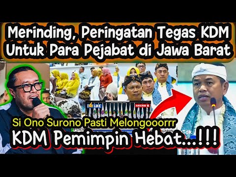 Semua Melongo, Pidato Tegas dari KDM untuk mewujudkan Jabar Istimewa @OrangTimurTV