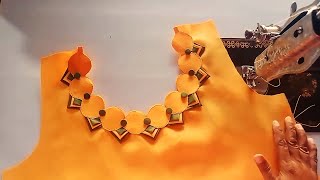 Stylish & Simple Round Neck Design | Sewing and Cutting Tutorial