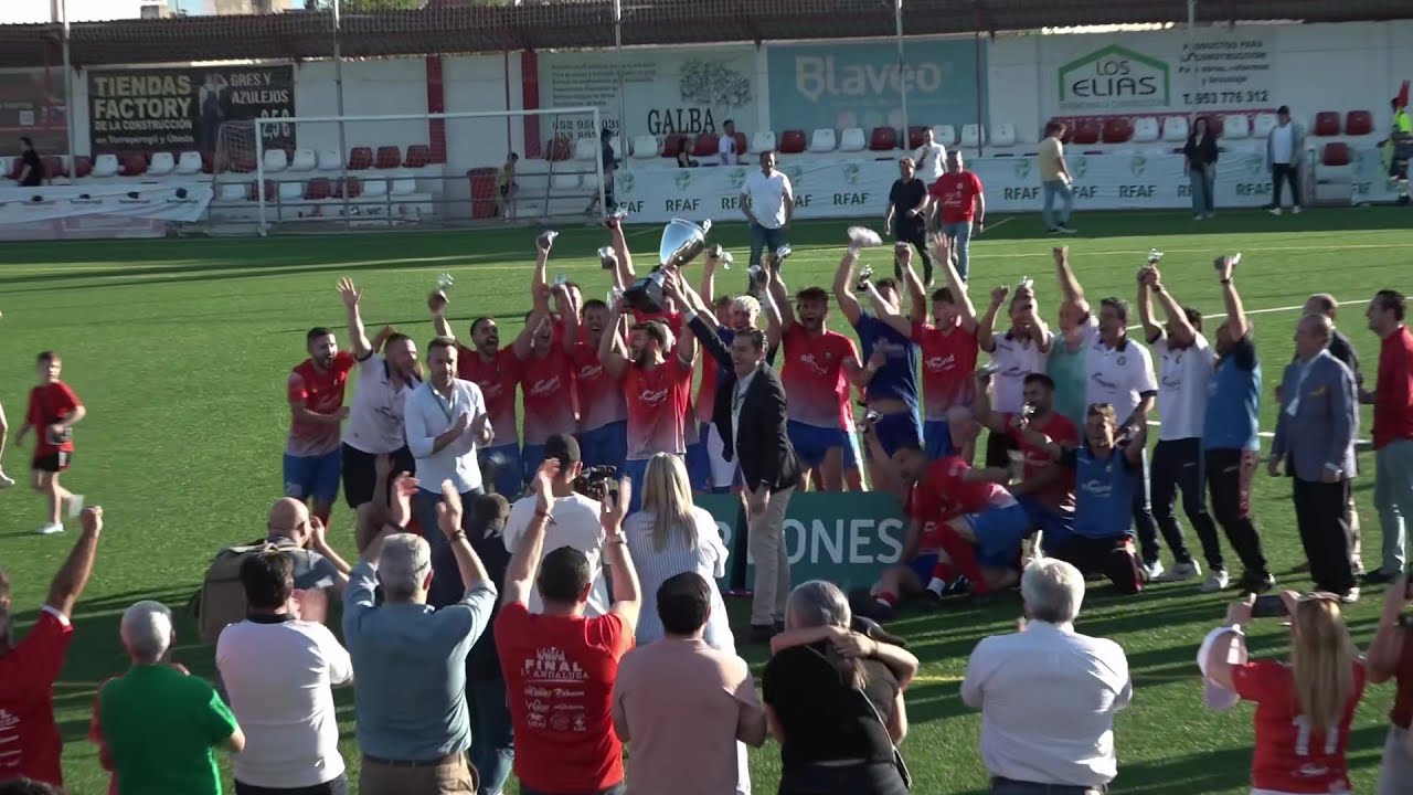Fútbol. Final 1ª Andaluza Jaén 24/25. Begíjar CF · Baeza CF