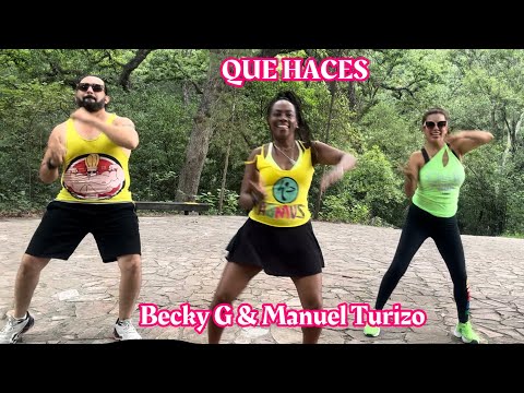 QUE HACES | Becky G & Manuel Turizo | coreografía zumba | Esmilsy Horsford | zumba fitness