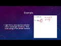 Blackbody Radiation and Bohr Model Concepts