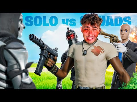 AGUSTIN51 GANA SOLO vs SQUADS en Fortnite OG *es muy difícil*