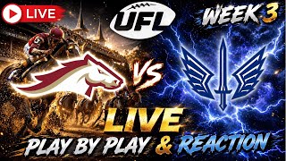 Birmingham Stallions vs St Louis Battlehawks Live UFL Play by Play & Reaction Stream