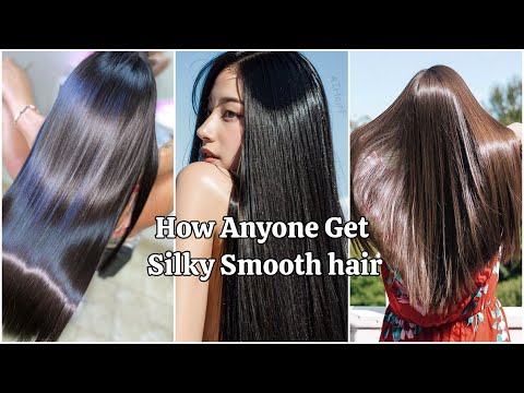 How Anyone Can Get Silky Smooth Hair | Long, Thick, Shiny Hair Like Celebrities | #short #haircare