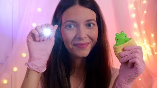 ASMR |  Exámen de nervios CRANEALES completo y detallado    | Love ASMR en español