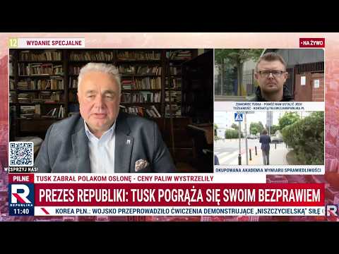 Sakiewicz: Tusk pogrąża się swoim bezprawiem - pokazemy co oznacza umieć się bronić! | Klarenbach