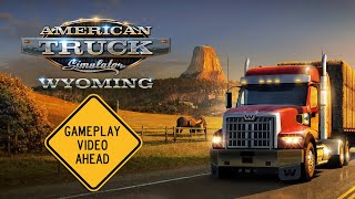 First gameplay footage of American Truck Simulator: Wyoming revealed