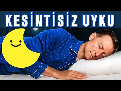 Nasıl 8 Saat Kesintisiz Uyursunuz | Dr. Berg Türkçe