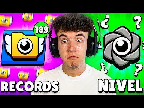 RECLAMO *TODOS* MIS RECORDS Y ESTE ES MI NIVEL en BRAWL STARS