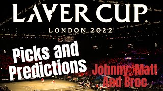Laver Cup Live Picks and Predictions. Laver Cup 2022 London