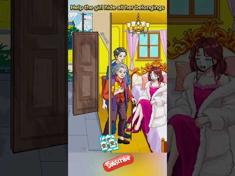 Help the girl hide all her belongings #shorts #gameplay #youtubeshorts