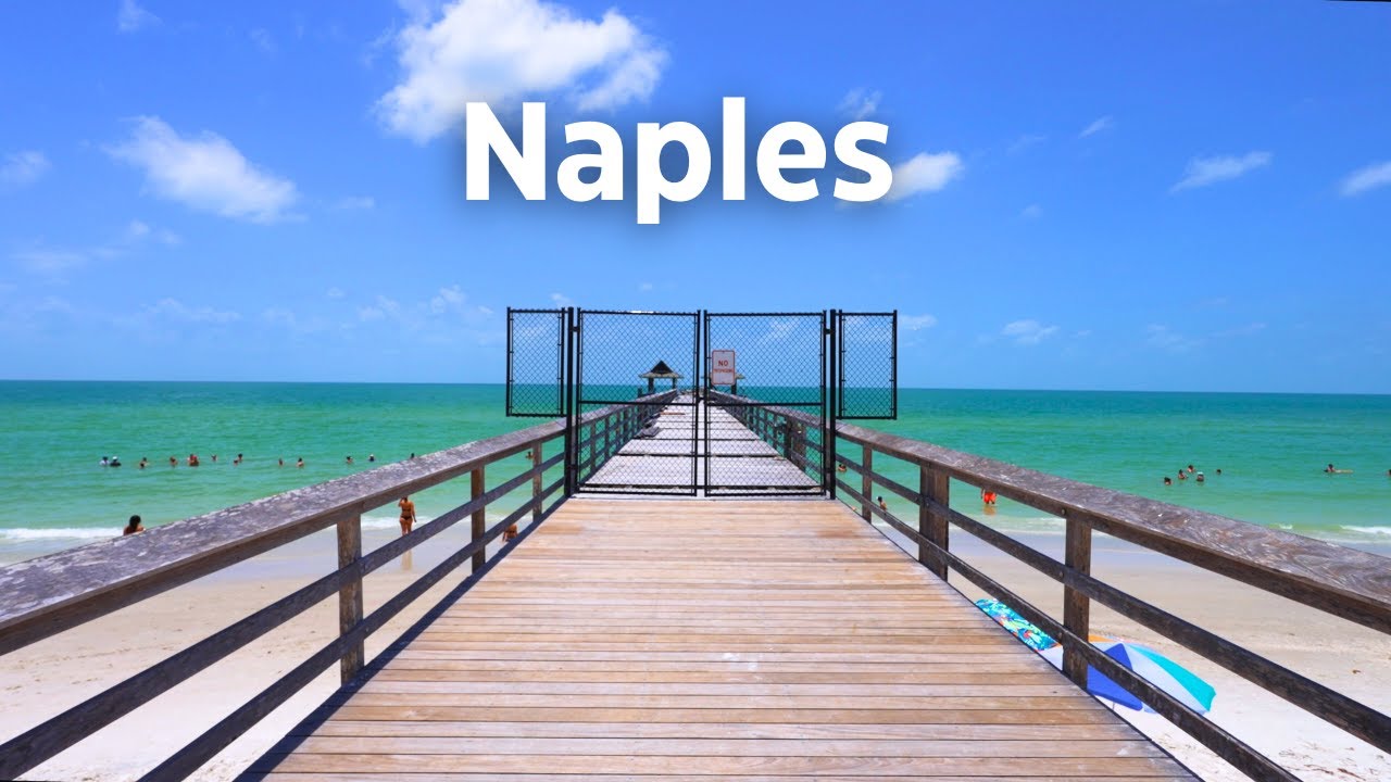 Naples Pier and Naples Beach, Naples, Florida