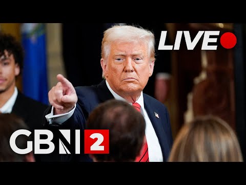 WATCH LIVE: Donald Trump presents trophy to Navy Midshipmen