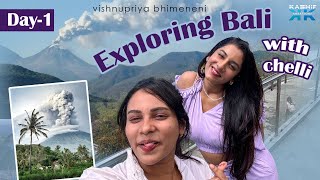 Exploring Bali with chelli day - 1 | VishnuPriya Bhimeneni | Kashif Kreations