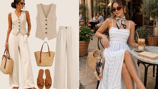 40+ Mejores ideas de combinaciones de outfits femeninos versátiles y cómodos para verano 🌞