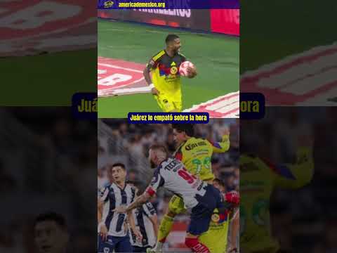 Búfalo Aguirre en el gol de Ramón Juárez | Rayados de Monterrey 2-2 Club América