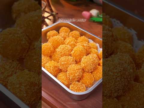 सुपर क्रिस्पी गोल्डन पोटैटो बॉल्स😋| Golden Potato Balls #shorts #food #recipe