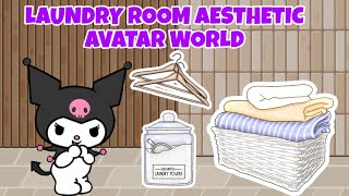 Want a PERFECT Kuromi Laundry Room? Watch This Avatar World Design Idea