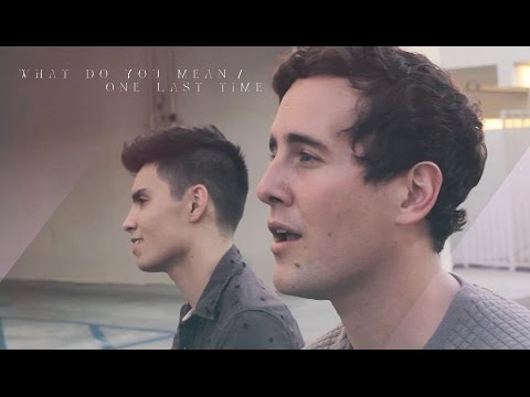 What Do You Mean / One Last Time MASHUP (Justin Bieber/Ariana Grande) - Sam Tsui & Casey Breves
