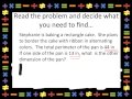 Area and Perimeter Problem Solving
