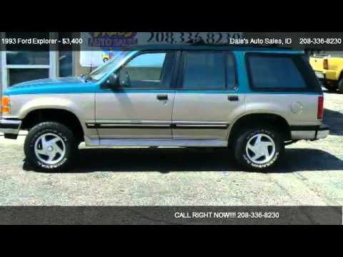 1993 Ford explorer sport owners manual #3