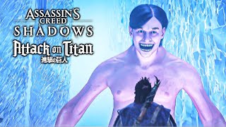 Assassin's Creed Shadows x Attack on Titan Collab - Gameplay Walkthrough Full Quest