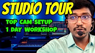 Studio Tour | Top Cam Setup | 1 Day Workshop | DIY Keyboard Recording Tips for You | Fredric Samuel