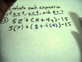 Order of Operations and Basic Arithmetic