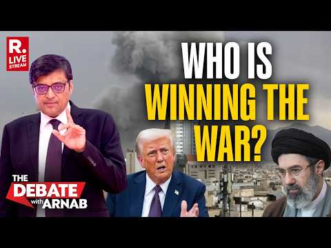Debate With Arnab LIVE: Iran’s Resistance Or Trump’s Fury - Who Is Winning The War?