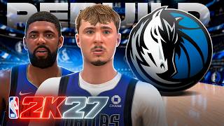 EU RECONSTRUI o DALLAS MAVERICKS no NBA2K27!  🐴