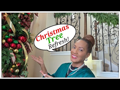 Elegant Christmas Tree Refresh |2025 Christmas Tree Extravaganza Collab