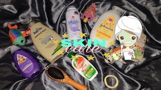 SKIN CARE FOR KIDS | BABYFLO BEKENEMEN | JOHNSONS BEKENEMEN 😂😍