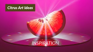 Juicy Citrus Drawing Ideas – Orange, Lemon & Grapefruit Art Inspiration