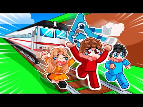 Escapa del TREN para Conseguir Brainrots Chetados en Roblox!