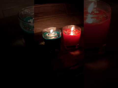 DIY Water Candles at Home | Diwali Decoration Ideas | Glass Candles ||#watercandles #shorts #viral