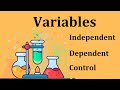 Identifying Variables in Scientific Experiments