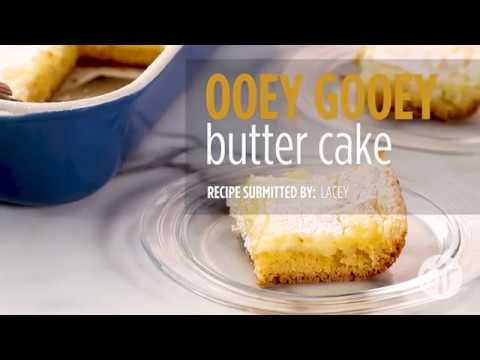 How to Make Ooey Gooey Butter Cake | Cake Recipes | Allrecipes.com