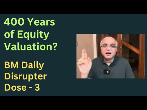 400 Years of Equity Valuation? BM Daily Disrupter Dose - 3