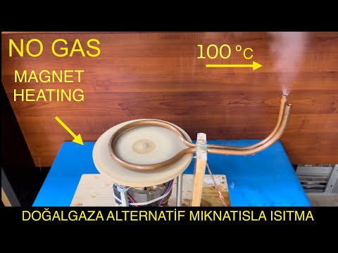 DOĞALGAZA ALTERNATİF MIKNATISLA MANYETİK ISITMA NASIL YAPILIR -  MIKNATIS PROJELERİ