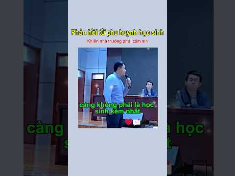 Người đàn ông khiến cả nhà trường phải suy nghĩ lại! #duhoctrungquocpd