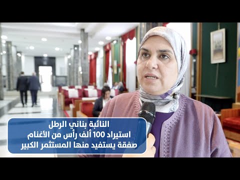 استراد 100ألف من رؤوس الأغنام صفقة لصالح المستثمر الكبير.