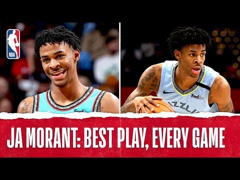 Ja Morant's Best Plays From Every Game!