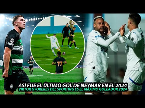 Así FUE el ÚLTIMO GOL del 2024 de NEYMAR | ESTE es EL JUGADOR que MARCÓ más GOLES del 2024