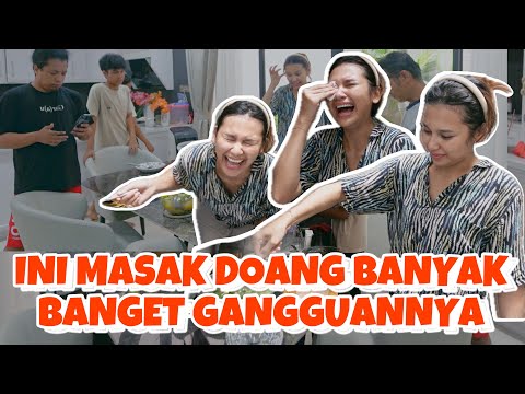 DAPUR UDAH KAYAK MEDAN PERANG. LUCU BANGET SAMPAI NANGIS | INDAH PERMATASARI & ARIE KRITING