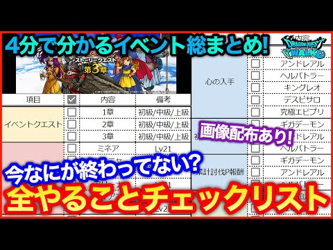 #102【ドラクエウォーク】4分でわかるイベントやること総まとめ【攻略解説】