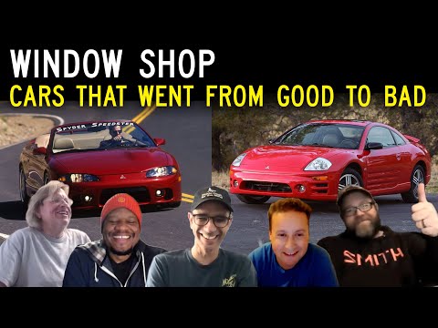 Window Shop with Car and Driver: Cars That Were Ruined by a Redesign
