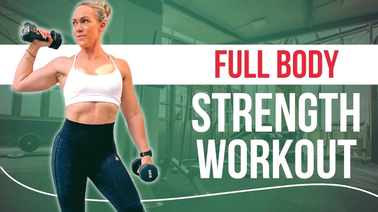 30 Min Full Body Dumbbell Strength WORKOUT 